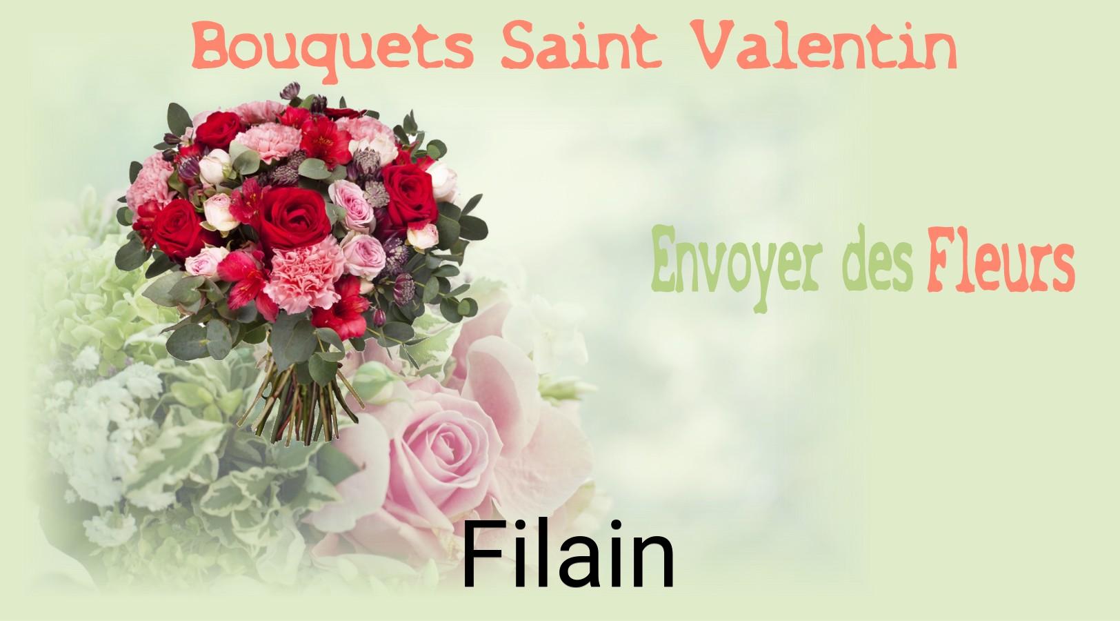 Roses de Saint-Valentin livrées à Filain
